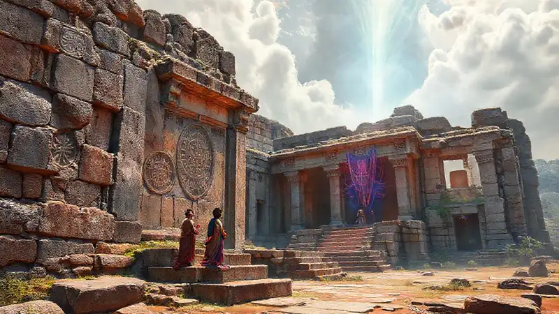 Ruinas ancestrales irradian paz espiritual
